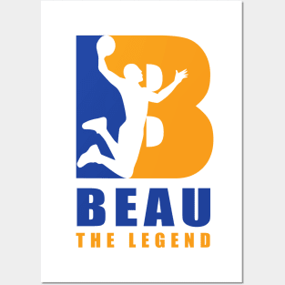 Beau Custom Player Basketball Your Name The Legend T-Shirt Posters and Art